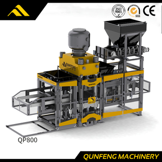 QP800 Полностью автоматический гидравлический пресс для производства кирпича