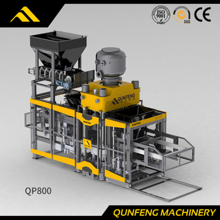 QP800 Автоматический гидравлический пресс для изготовления блоков