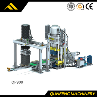 Усовершенствованная гидравлическая машина для производства блоков QP900