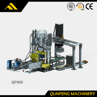 Гидравлическая машина для производства блоков QP900