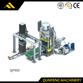 QP900 Полностью автоматический гидравлический пресс для производства кирпича