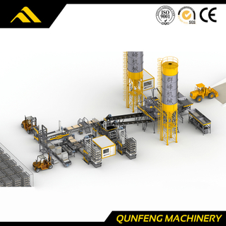 Полностью автоматическая линия по производству блоков