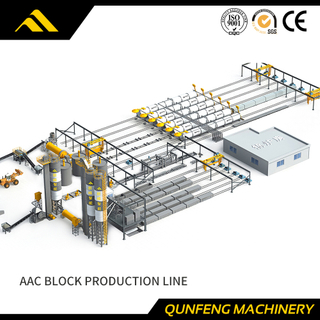 Линия по производству газобетонных блоков